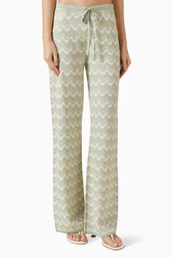 Fiora Knit Pants in Viscose Blend