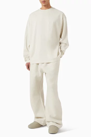 تي شيرت كلاسيكي بتطريز قطن