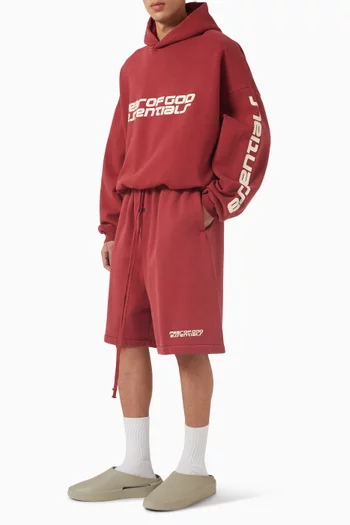 Relaxed Sweatshorts in Heavy Fleece