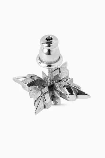 Stella Ventis Crystal Single Stud Earring in Sterling Silver