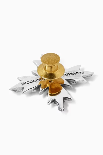 Stella Ventis Star Brooch in Sterling Silver