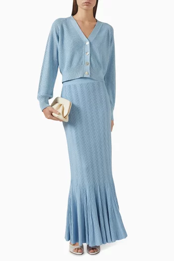 Alessia Cardigan & Skirt Set