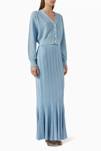 Alessia Cardigan & Skirt Set