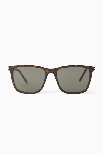 Square Sunglasses in Acetate