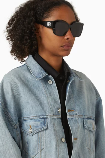 Square Sunglasses in Acetate