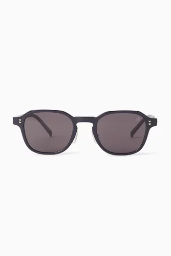 Round Sunglasses in Acetate