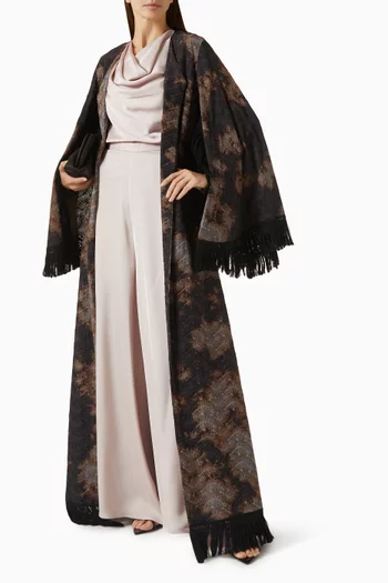 Laya Printed Cape Set