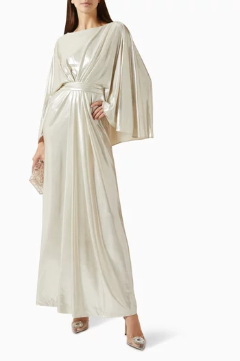 Serena Draped Maxi Dress