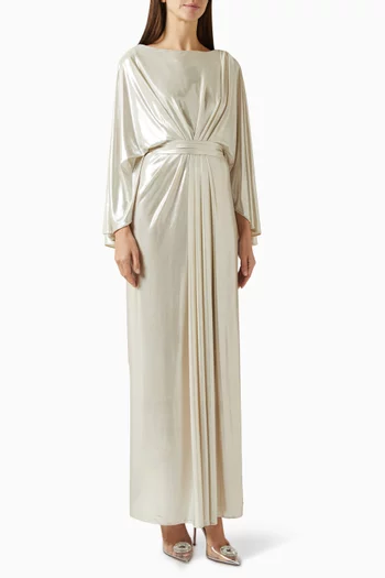 Serena Draped Maxi Dress