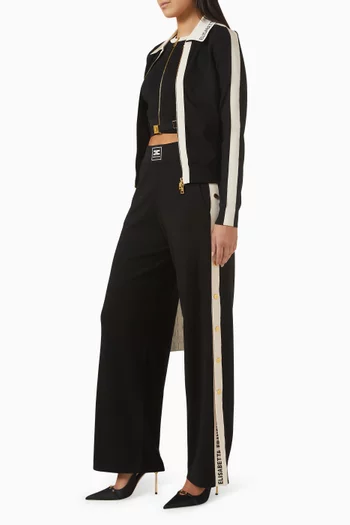 Knit Pants in Viscose Blend