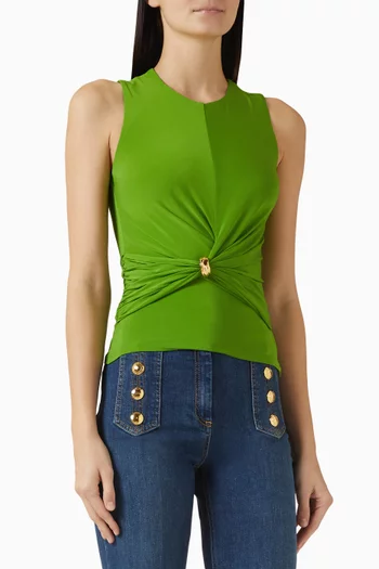 بلوزة بمشبك معدني جيرسيه