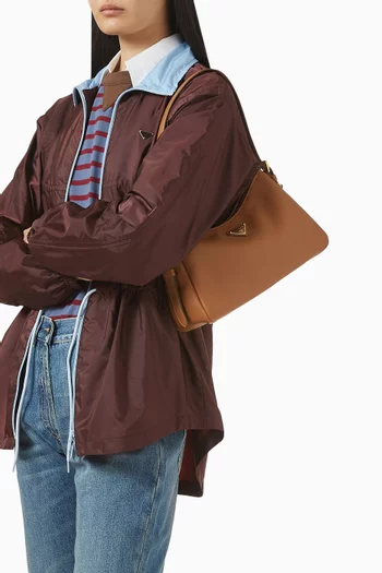 Medium Aimée Shoulder Bag in Leather