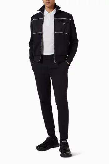 Re-Nylon Detail Sweatpants