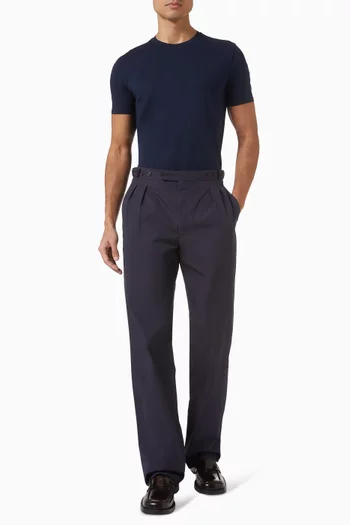 قميص بقصة ضيقة قطن