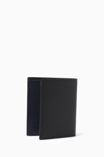 Wallet in Saffiano Leather