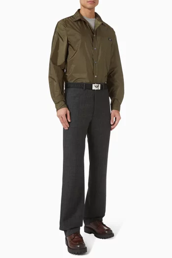 Long-sleeved Shirt in Re-Nylon