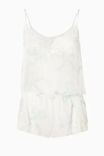 طقم كاميسول وشورت رومانس