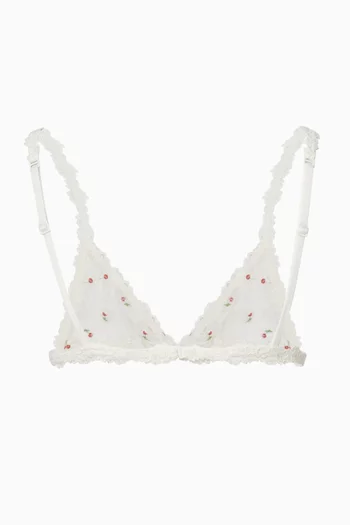 Stretch Lace Triangle Bralette