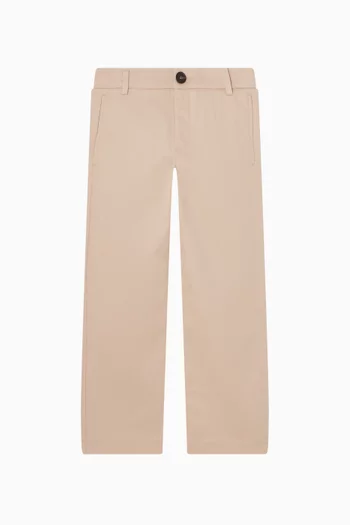 بنطال بقصة ساق مستقيمة