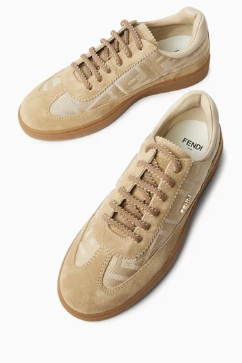 Logo Lace-up Sneakers