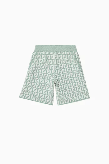 FF Logo Shorts in Knit