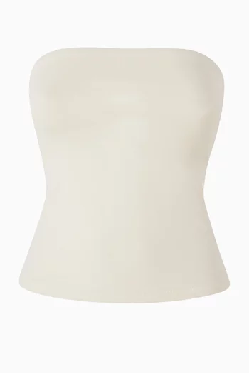 بلوزة ضيقة قطن جيرسيه