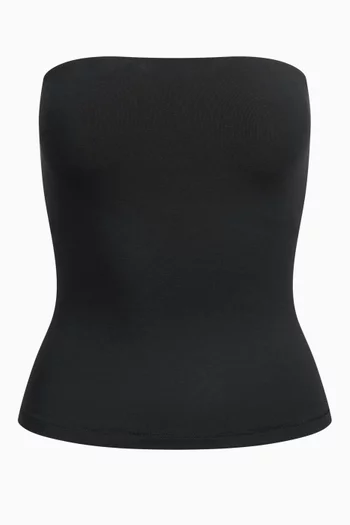 بلوزة ضيقة قطن جيرسيه