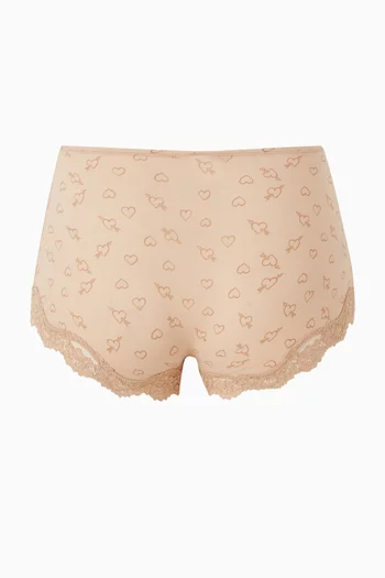 سروال داخلي بقصة شورت دانتيل فيتس إيفري بودي