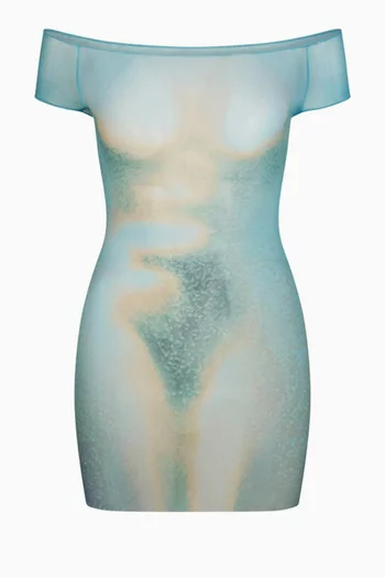 navy blue dress for baby girl Skims Soft Lounge Long Slip Dress in Blue