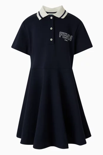 Polo Shirt Dress in Cotton