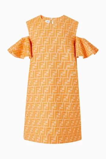 FF Cold-shoulder Dress in Cotton