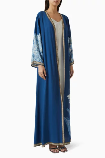 Printed Abaya