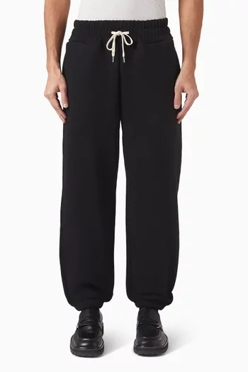 800 GSM Superweight Cuffed Jogging Pants in Cotton