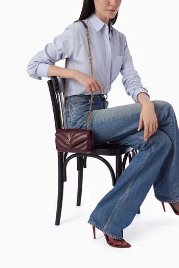 Loulou Mini Bag in Matelassé Lambskin