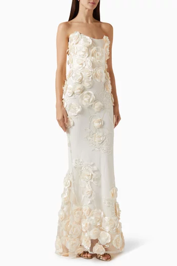 فستان سهرة ايونيا بورود بارزة