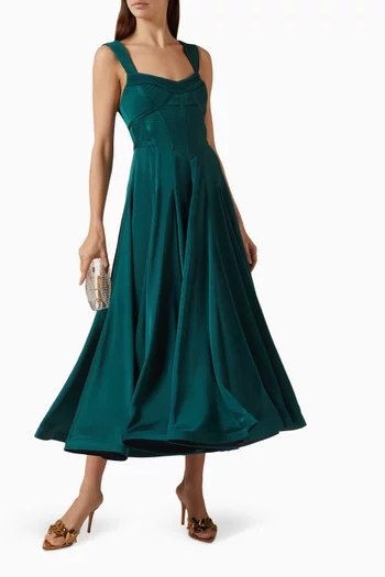 فستان جازيل متوسط الطول