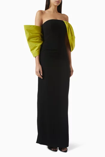 Butterfly Draped Gown