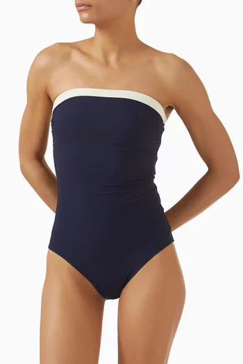 لباس سباحة رومي قطعة واحدة قماش سكالبتر