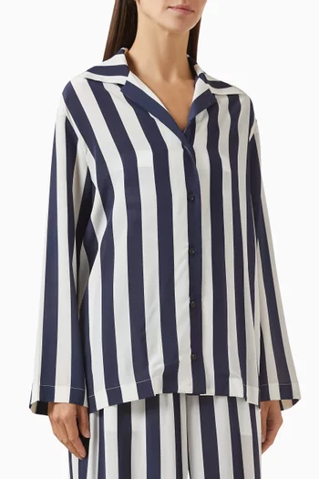 Orta Blouse in Silk Crepe de Chine