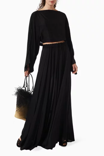 Cremona Kimono Top in Rayon Voile