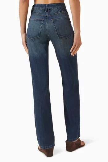 Good True Straight-fit Jeans in Denim