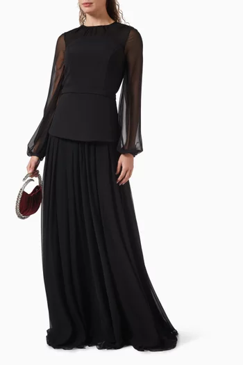 فستان فينلي بتصميم جرس