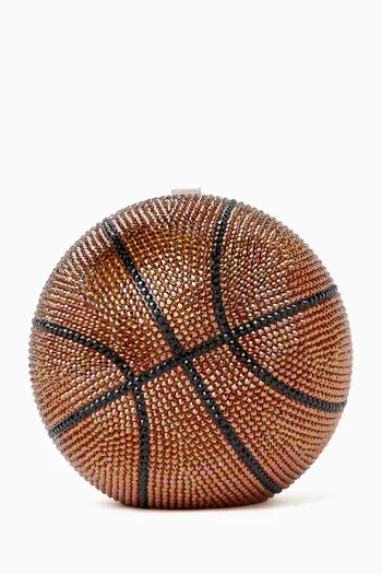 كلاتش بتصميم كرة سلة مرصع بكريستال