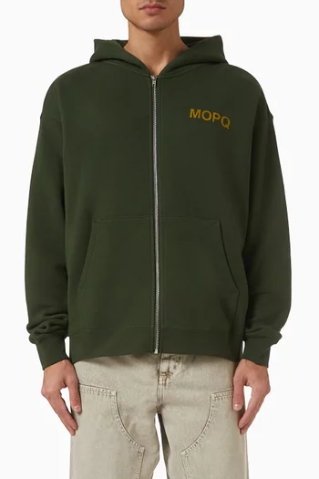 Castelli Zip Up Hoodie in Cotton