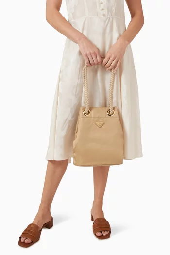 Small Mariner Bucket Bag in Re-Nylon