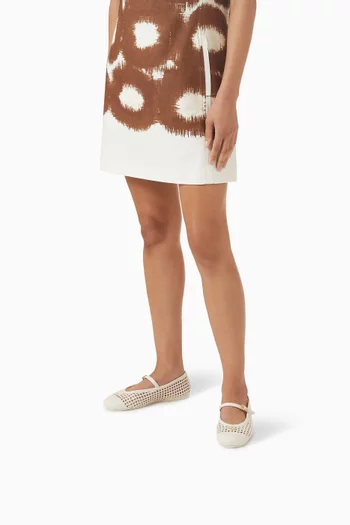 حذاء كلاسيك باليرينا كروشيه