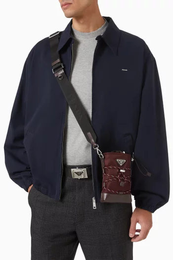 Speedrock Smartphone Case in Re-Nylon & Leather