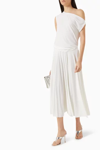 Drop Shoulder Top in Poly Lycra