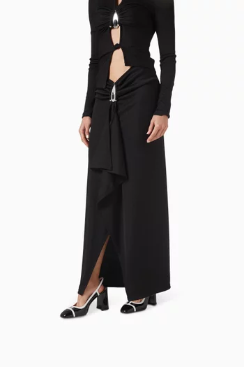 Alizee 90 Slingback Pumps in Leather