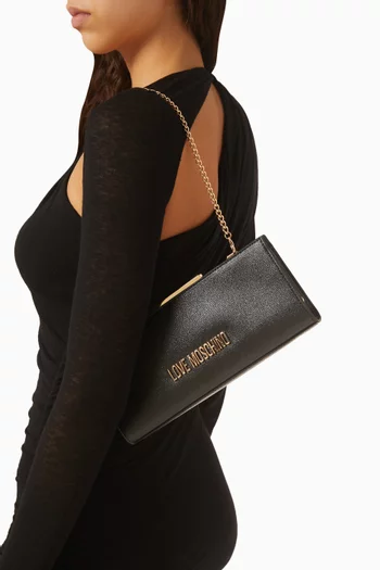 Smart Daily Shoulder Bag in Faux Leather